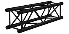 Prolyte H30V zwarte truss van 2 meter lang